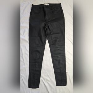 Calvin Klein Women’s Moto Skinny Pants Size 8 – Black Stretch Fit